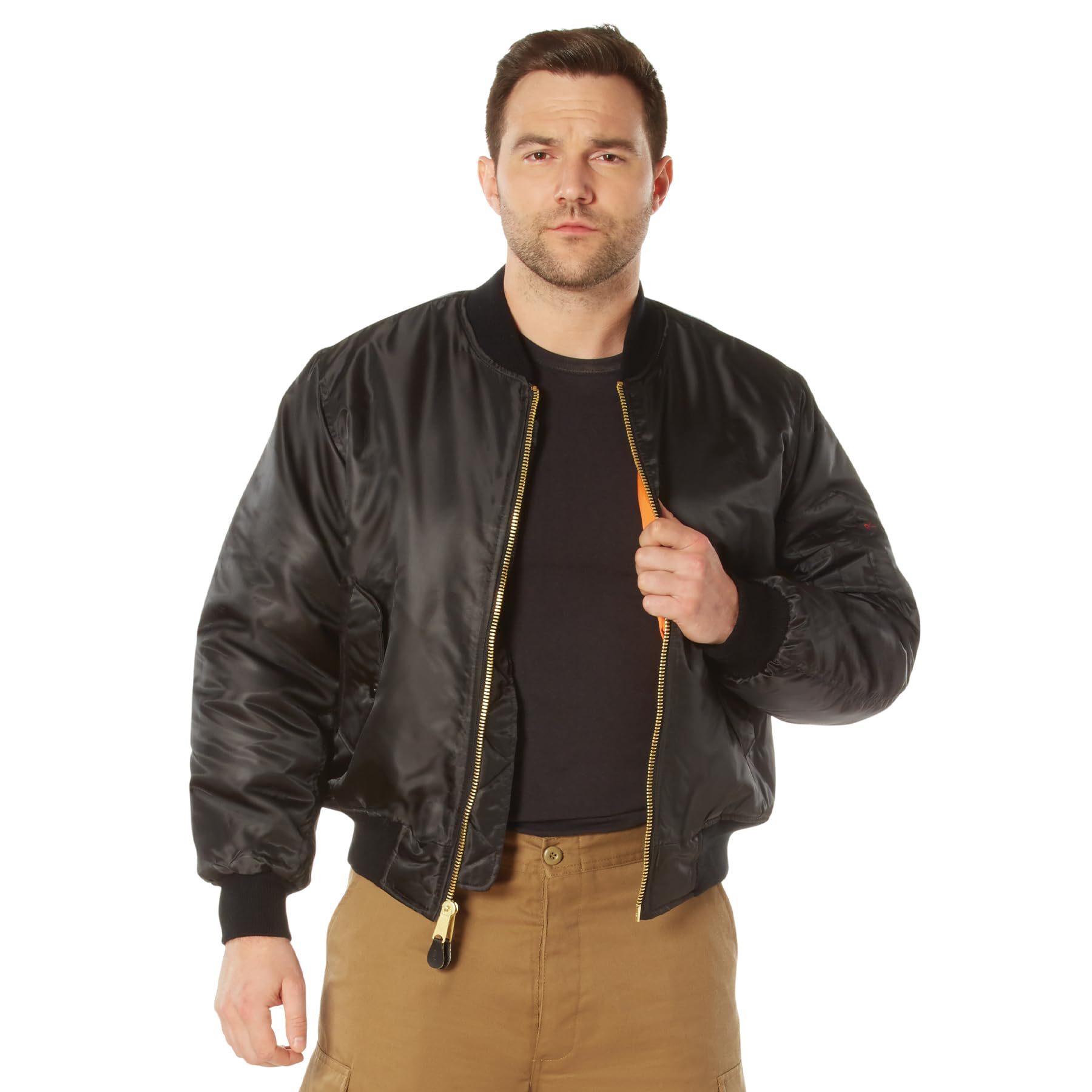 Rothco MA-1 Flight Jacket XS Black