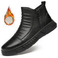 Men's Warm Genuine Leather First Layer Shoes